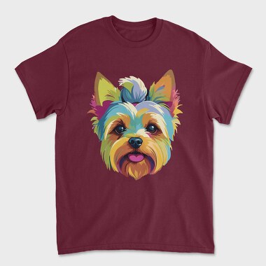 Dog Colorful, Unisex Men's T-Shirt