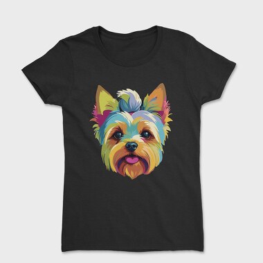 Dog Colorful, Women's T-Shirt