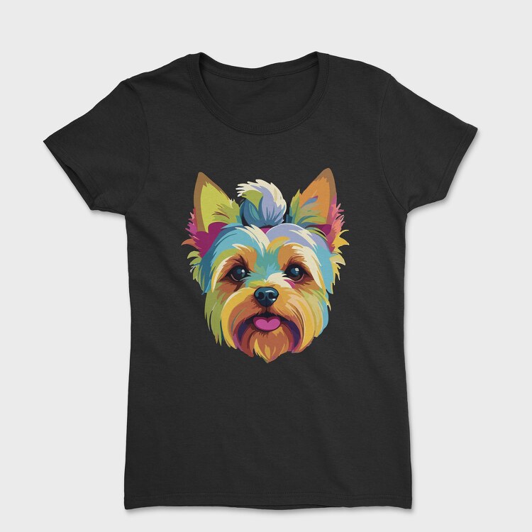 Dog Colorful, Дамска Тениска
