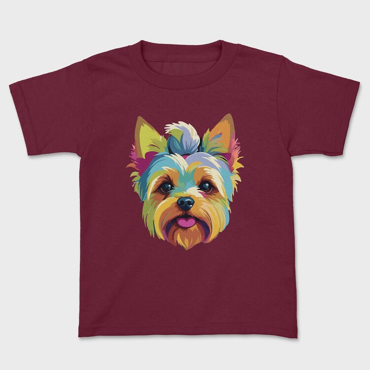 Dog Colorful, Детска Тениска