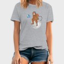 Dogs & Moon, Kids' T-Shirt