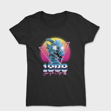 Dragon Retro Wave, Women's T-Shirt