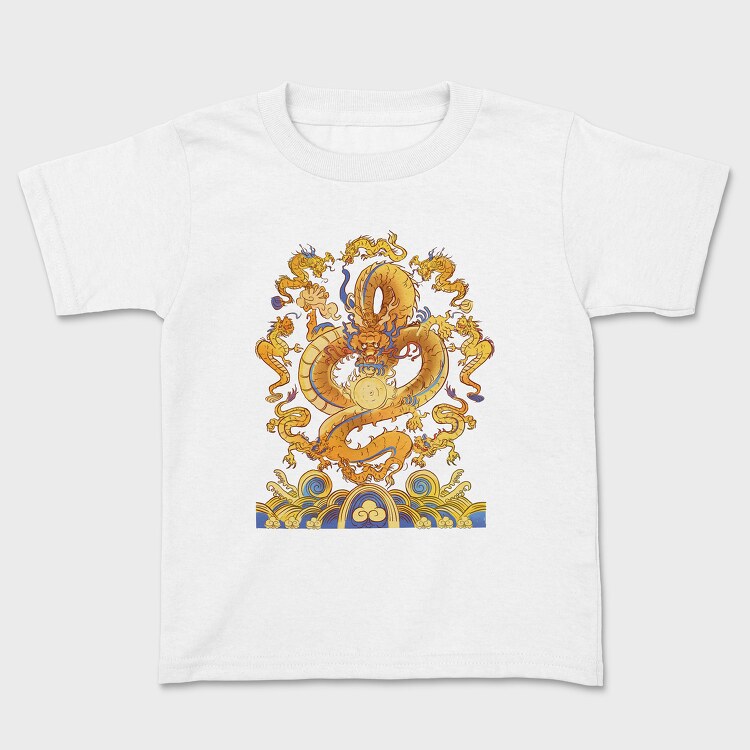 Kids' T-Shirt, Dragon Traditional
