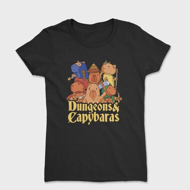 Dungeons and Capybaras, Women's T-Shirt