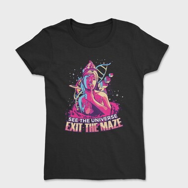 Exit the Maze Girl, Women's T-Shirt