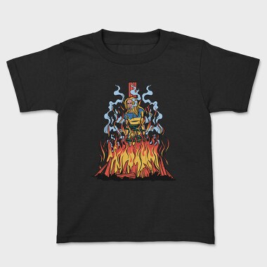 Fire Witch, Kids' T-Shirt
