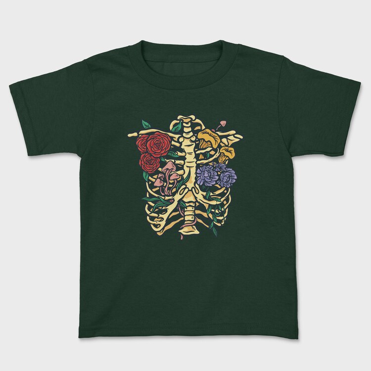 Flowers and Mushrooms, Детска Тениска