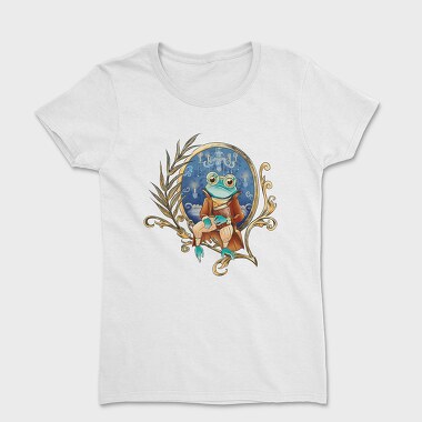 Frog Wizard Fantasy, Women's T-Shirt