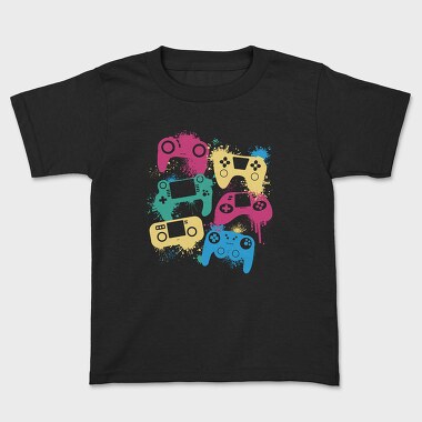 Gaming Joysticks, Kids' T-Shirt