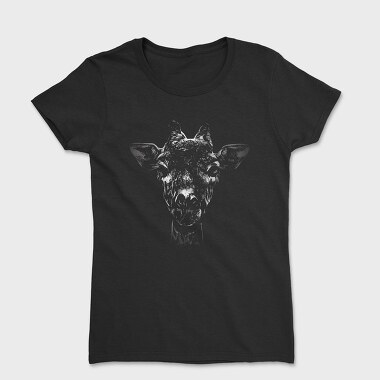 Giraffe Portrait, Women's T-Shirt