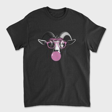Goat Monochrome Bubblegum, Унисекс Мъжка Тениска