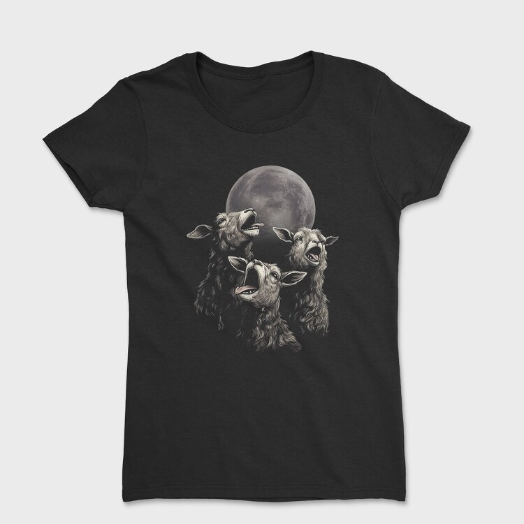 Goats Moon, Women's T-Shirt