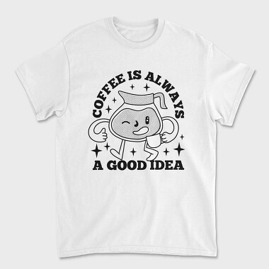 Good Idea Coffee, Unisex Men's T-Shirt