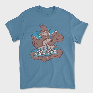 Gorilla Chess, Унисекс Мъжка Тениска