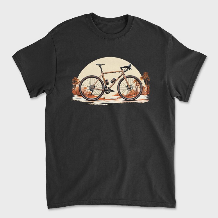 Gravel Bike, Унисекс Мъжка Тениска