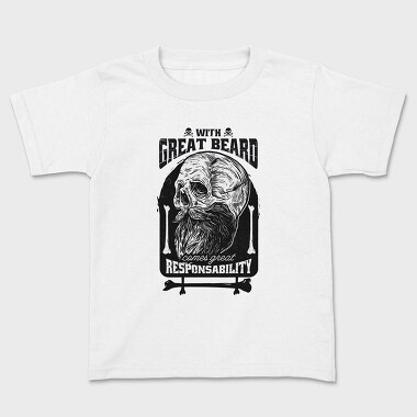 Great Beard, Kids' T-Shirt