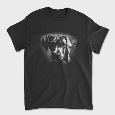 Greatdane Puppy Monochrome, Unisex Men's T-Shirt
