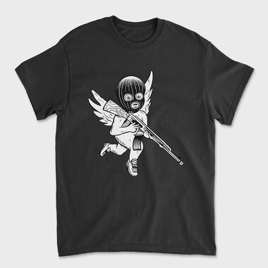 Gun Angel, Unisex Men's T-Shirt