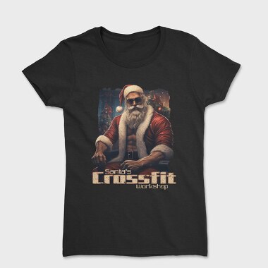 Gym Santa, Women's T-Shirt