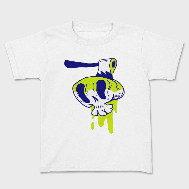 Halloween Skull Axe, Kids' T-Shirt