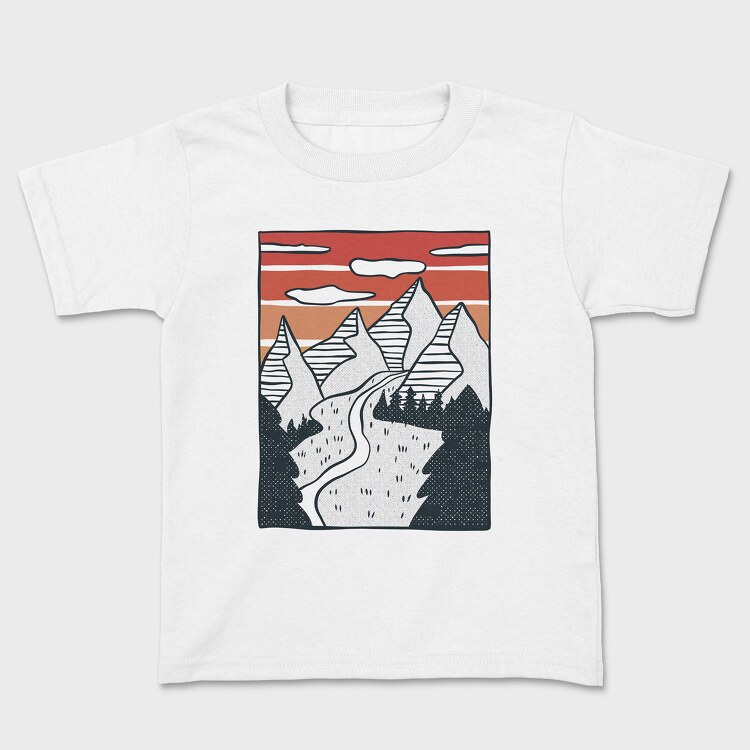 Hand Drawn Valley, Детска Тениска