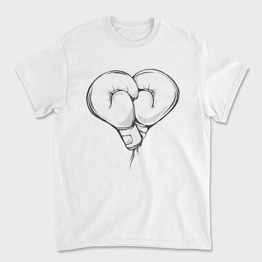 Heart Gloves Box, Unisex Men's T-Shirt