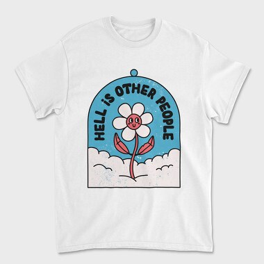 Hell Is Other People, Unisex Men's T-Shirt