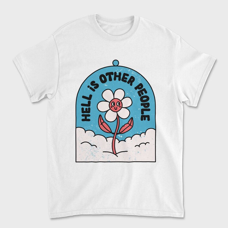 Hell Is Other People, Unisex Men's T-Shirt