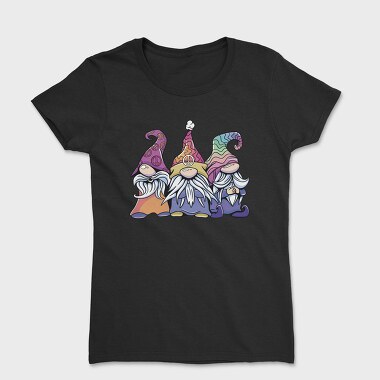 Hippie Gnomes Pastel, Women's T-Shirt