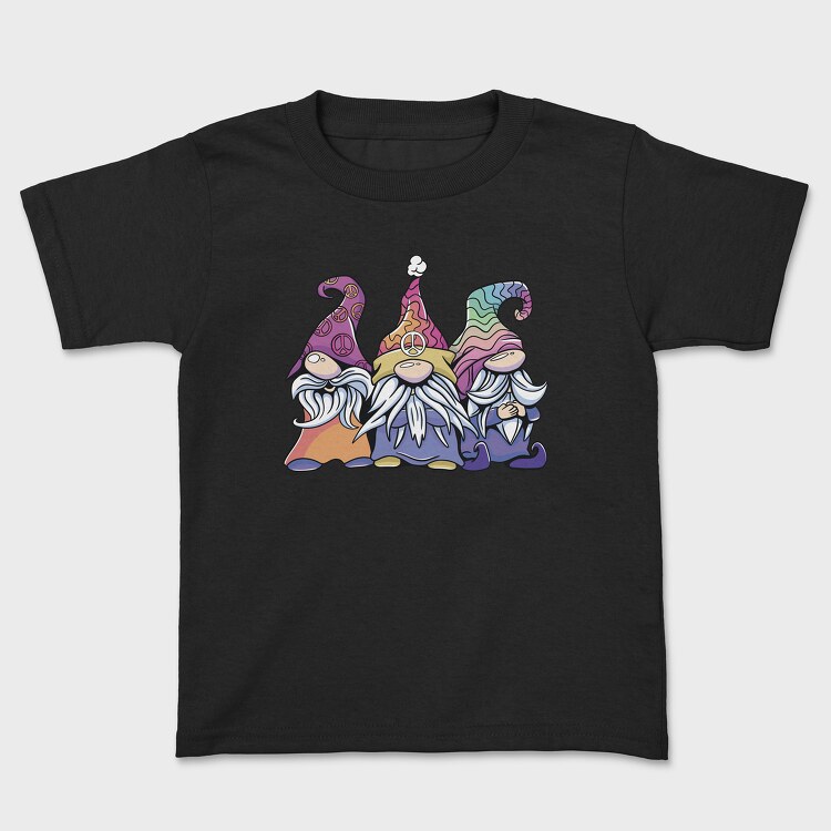 Hippie Gnomes Pastel, Детска Тениска