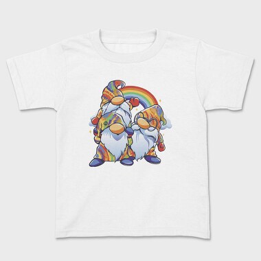 Hippie Gnomes, Kids' T-Shirt