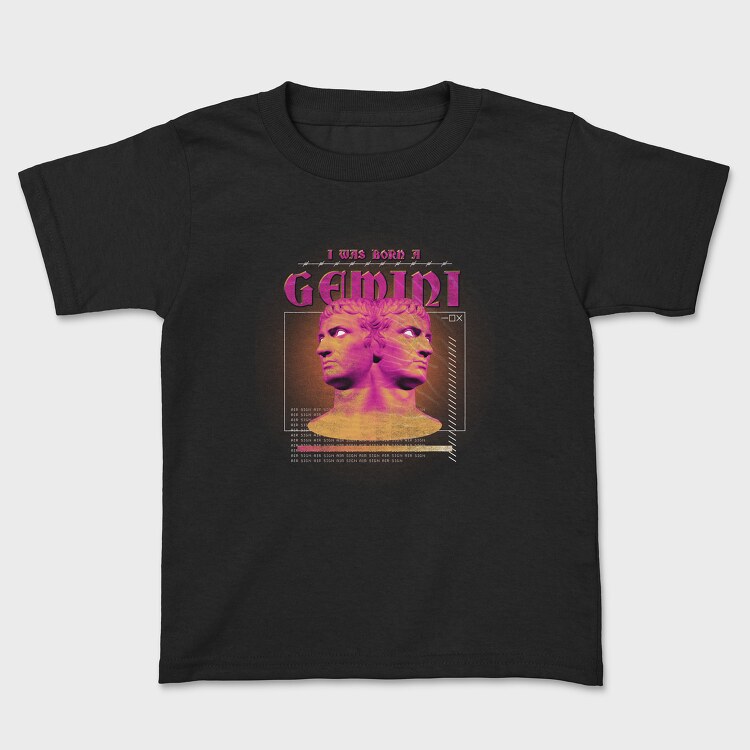 Horoscope Gemini, Kids' T-Shirt