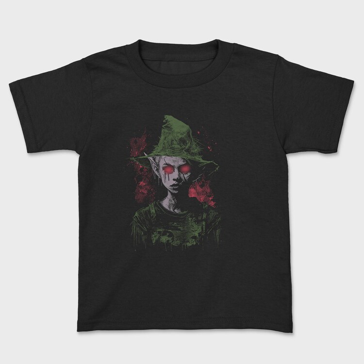 Horror Elf, Kids' T-Shirt