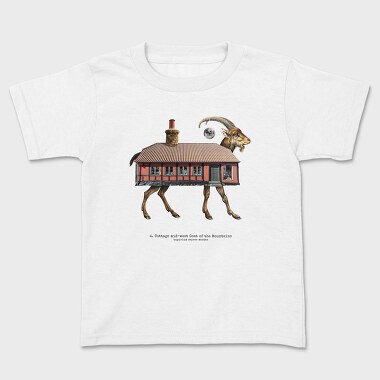 House Animal Goat, Kids' T-Shirt