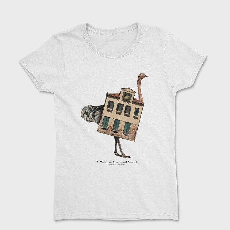 House Animal Ostrich, Дамска Тениска