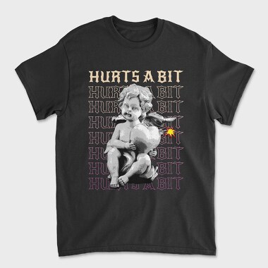 Hurts a Bit, Unisex Men's T-Shirt