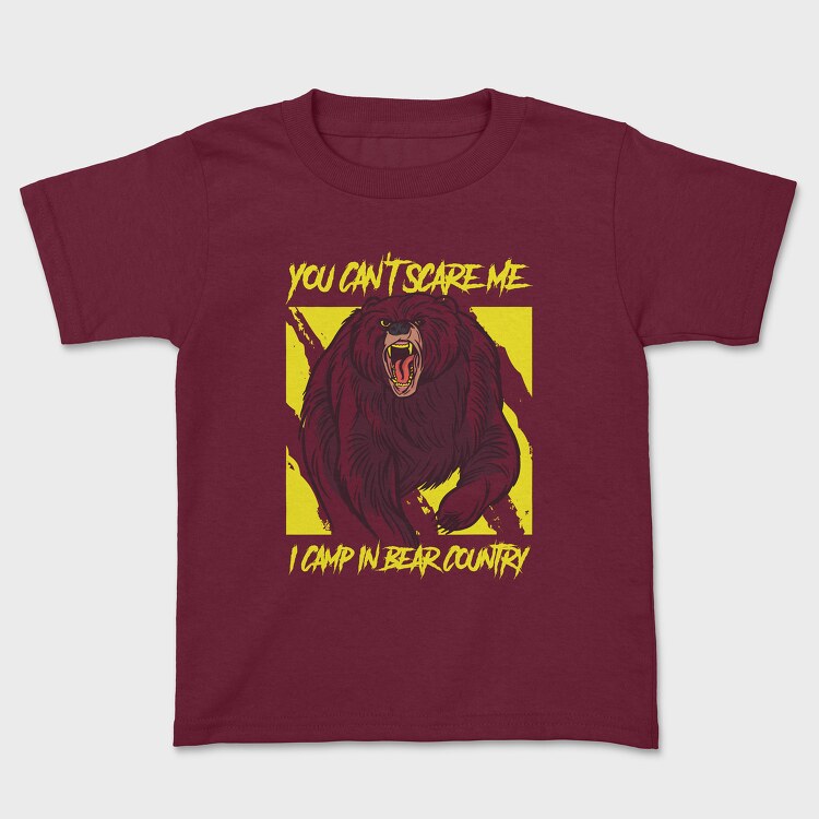 I Camp in Bear Country, Детска Тениска