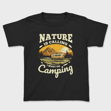 I Must Go Camping, Детска Тениска