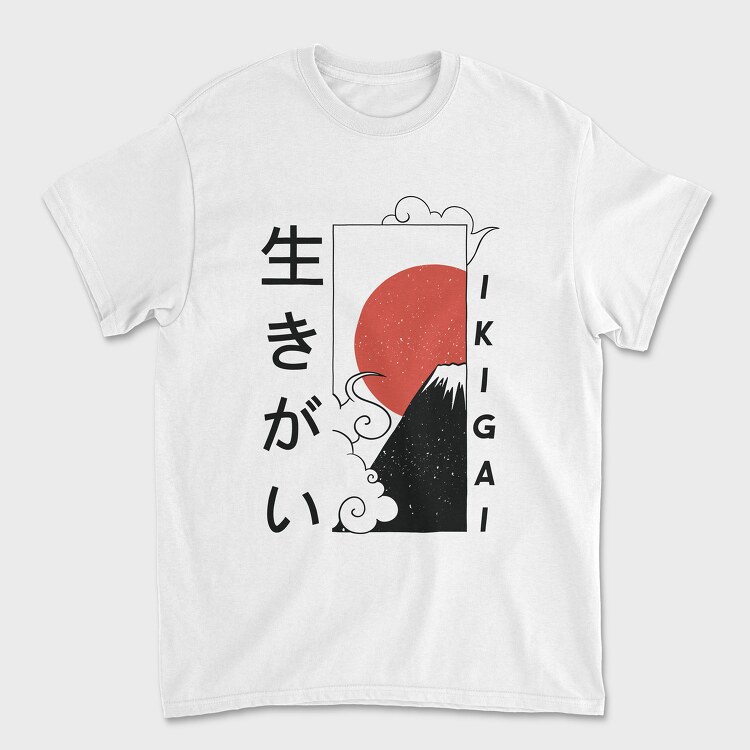 Ikigai, Unisex Men's T-Shirt
