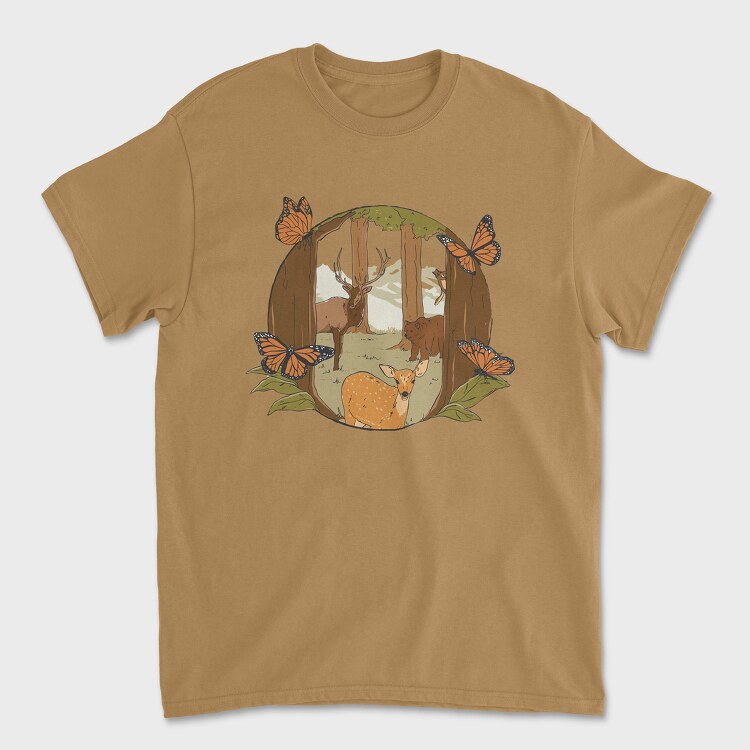 In the Woods, Унисекс Мъжка Тениска