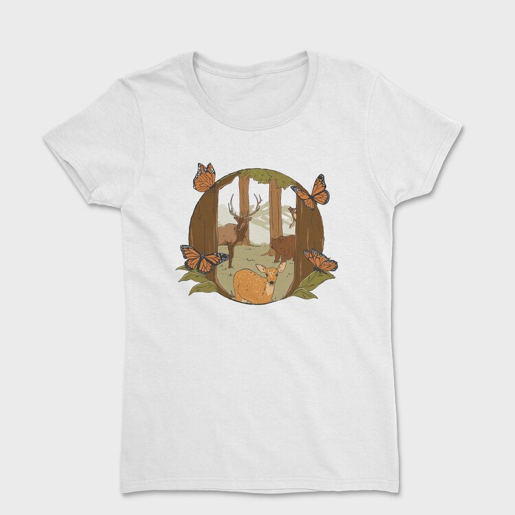In the Woods, Women's T-Shirt
