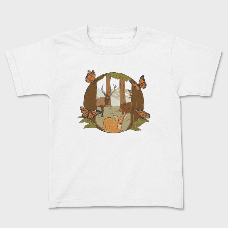 In the Woods, Kids' T-Shirt