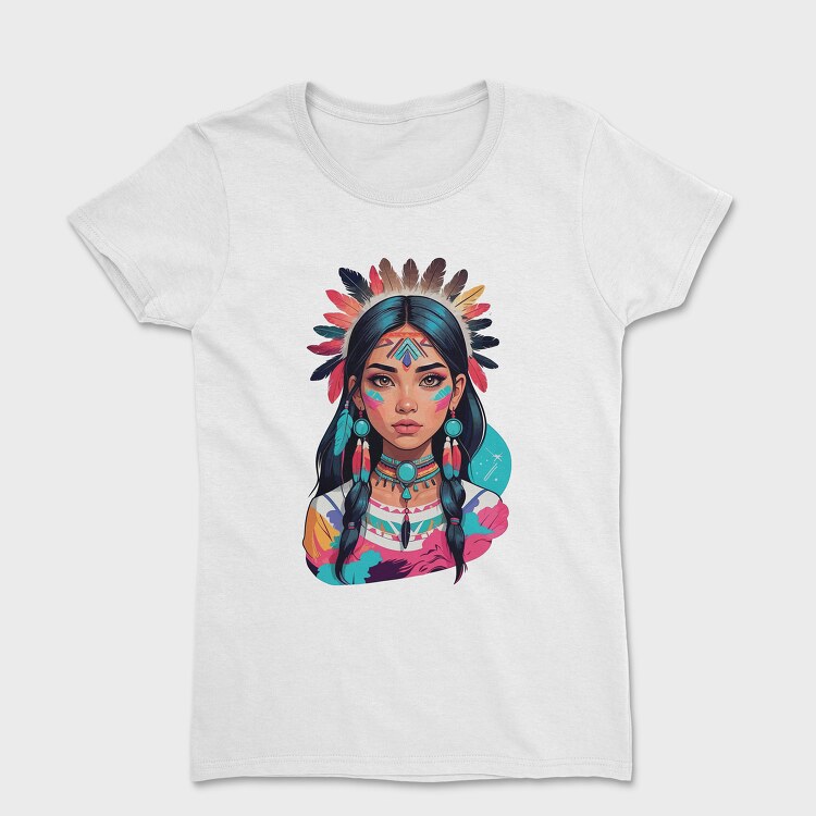 Indian Woman, Women's T-Shirt