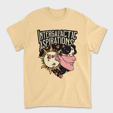 Intergalactic Aspirations, Unisex Men's T-Shirt