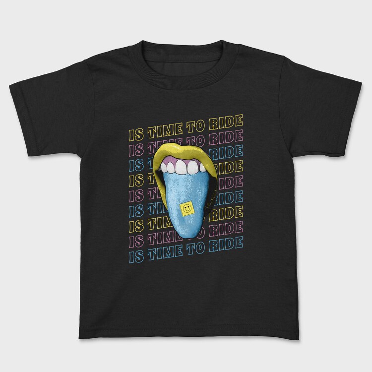 Is Time to Ride, Kids' T-Shirt