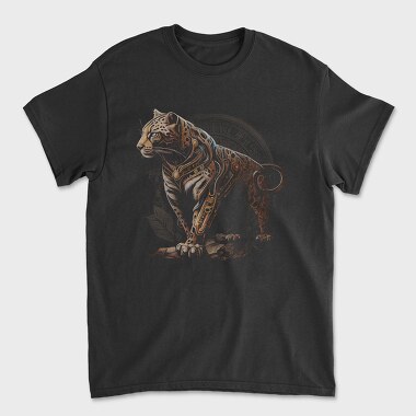 Jaguar Steampunk, Unisex Men's T-Shirt