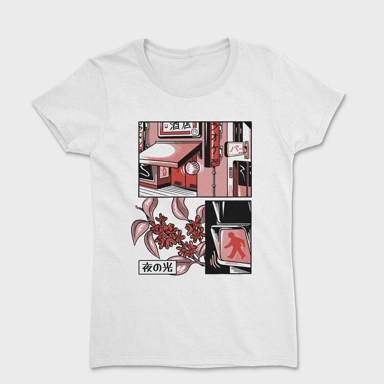 Japanese Comics, Women's T-Shirt