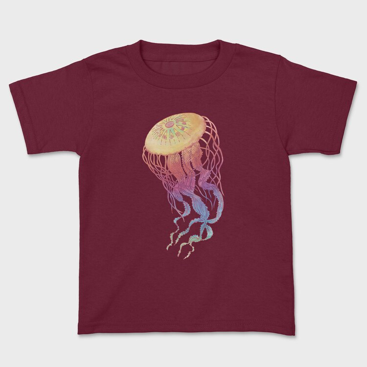 Jellyfish Colorful, Kids' T-Shirt