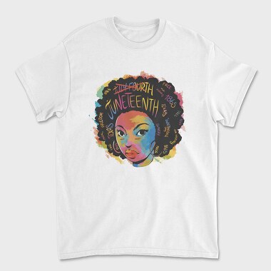 Juneteenth Tie Dye, Unisex Men's T-Shirt