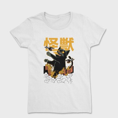 Women's T-Shirt, Kaiju Cat
